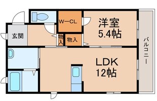 ベレオ古江見の物件間取画像